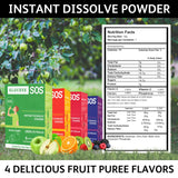 Glucose SOS etiqueta de ingredientes limpia y sin aditivos