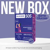 Glucose SOS sobre abierto listo para usar sin agua, práctico