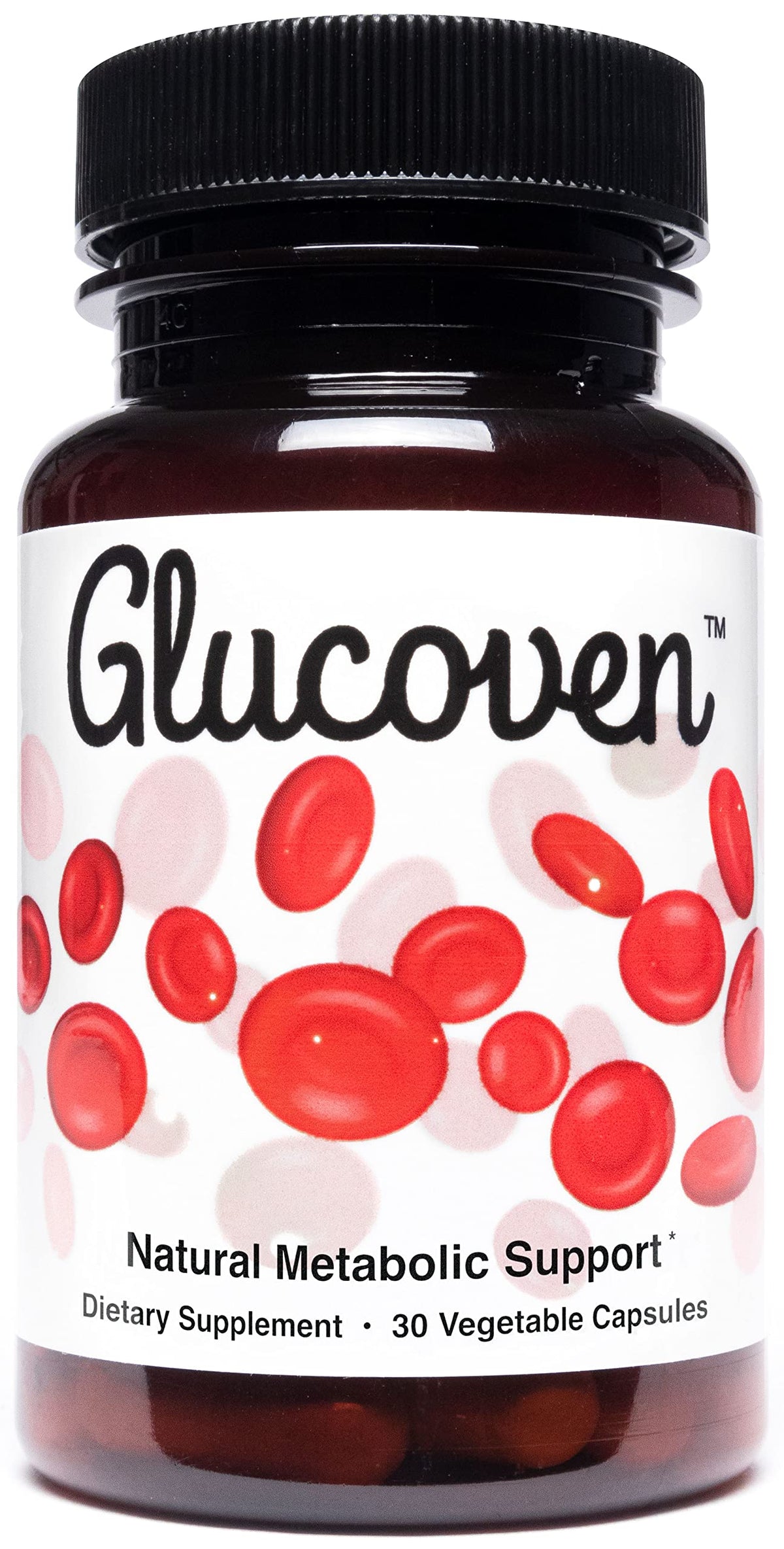 Glucoven frontal del envase mostrando etiqueta y beneficios visibles