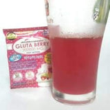 Gluta Berry sobre individual listo para disolver y ventaja de dosis precisa