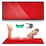 GMOWNW vista frontal de la manta mostrando superficie amplia y LEDs
