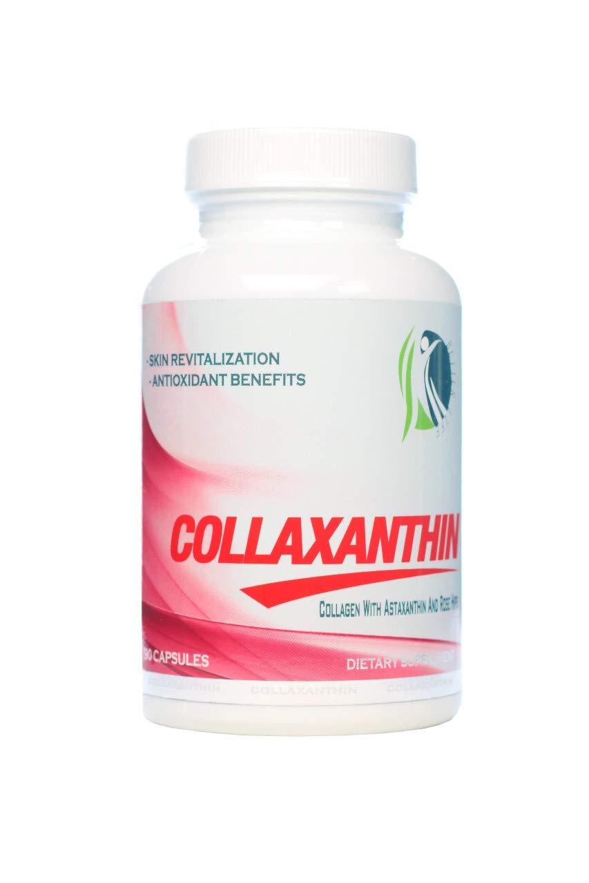 GMP COLLAXANTHIN envase frontal mostrando ingredientes y beneficios