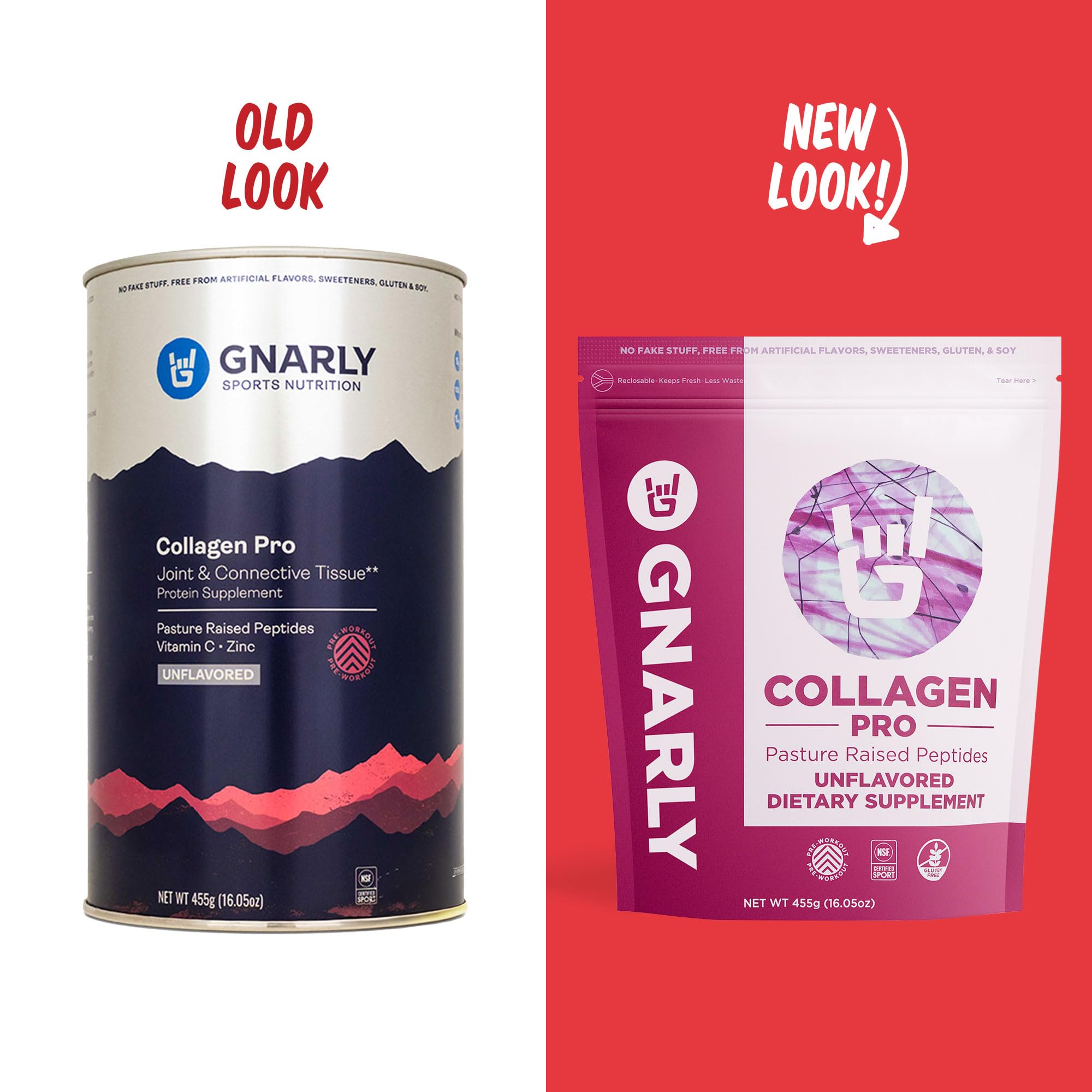 Polvo de Gnarly Nutrition textura fina para mezclas sin grumos