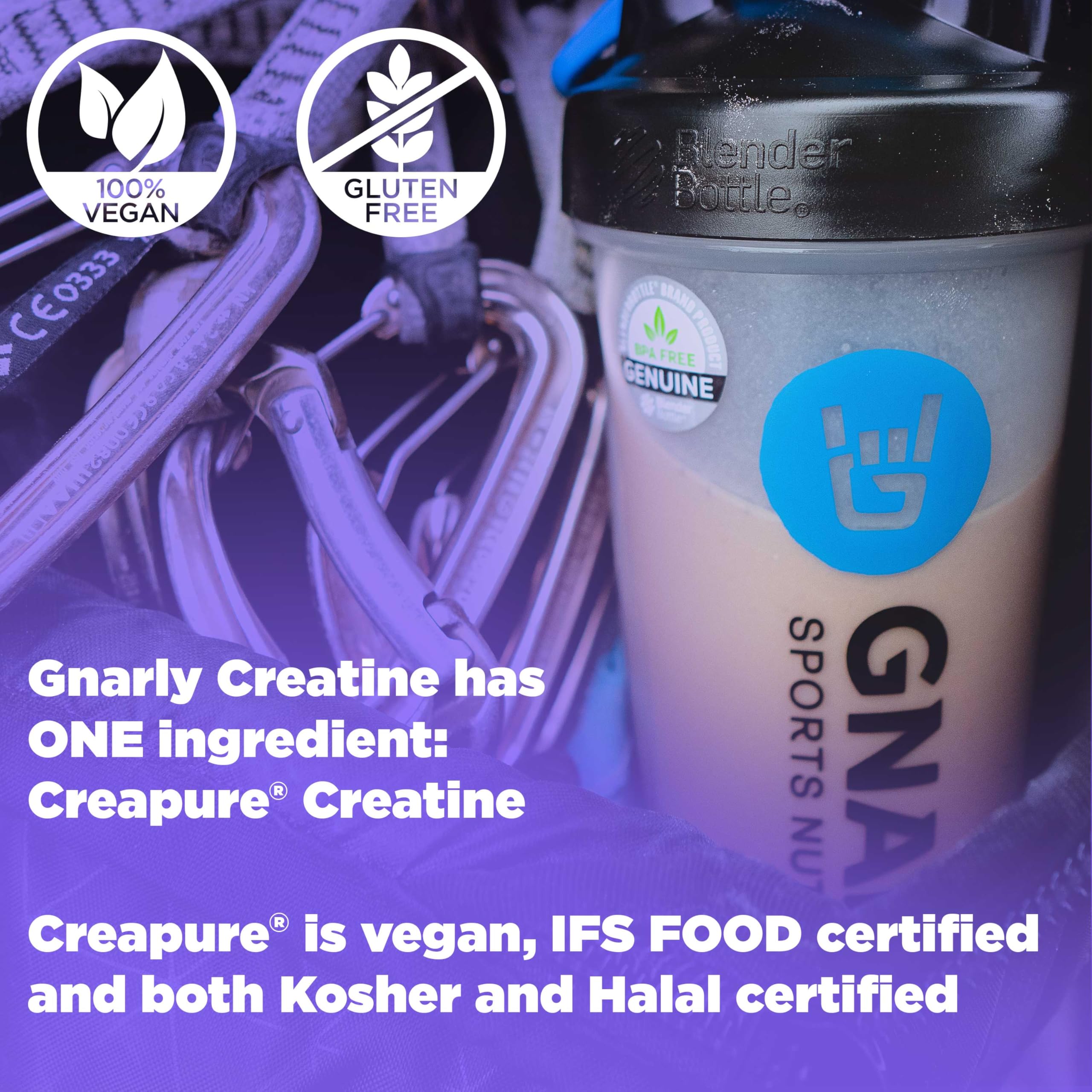 Gnarly Nutrition cucharada con 5 g lista para dosificación precisa