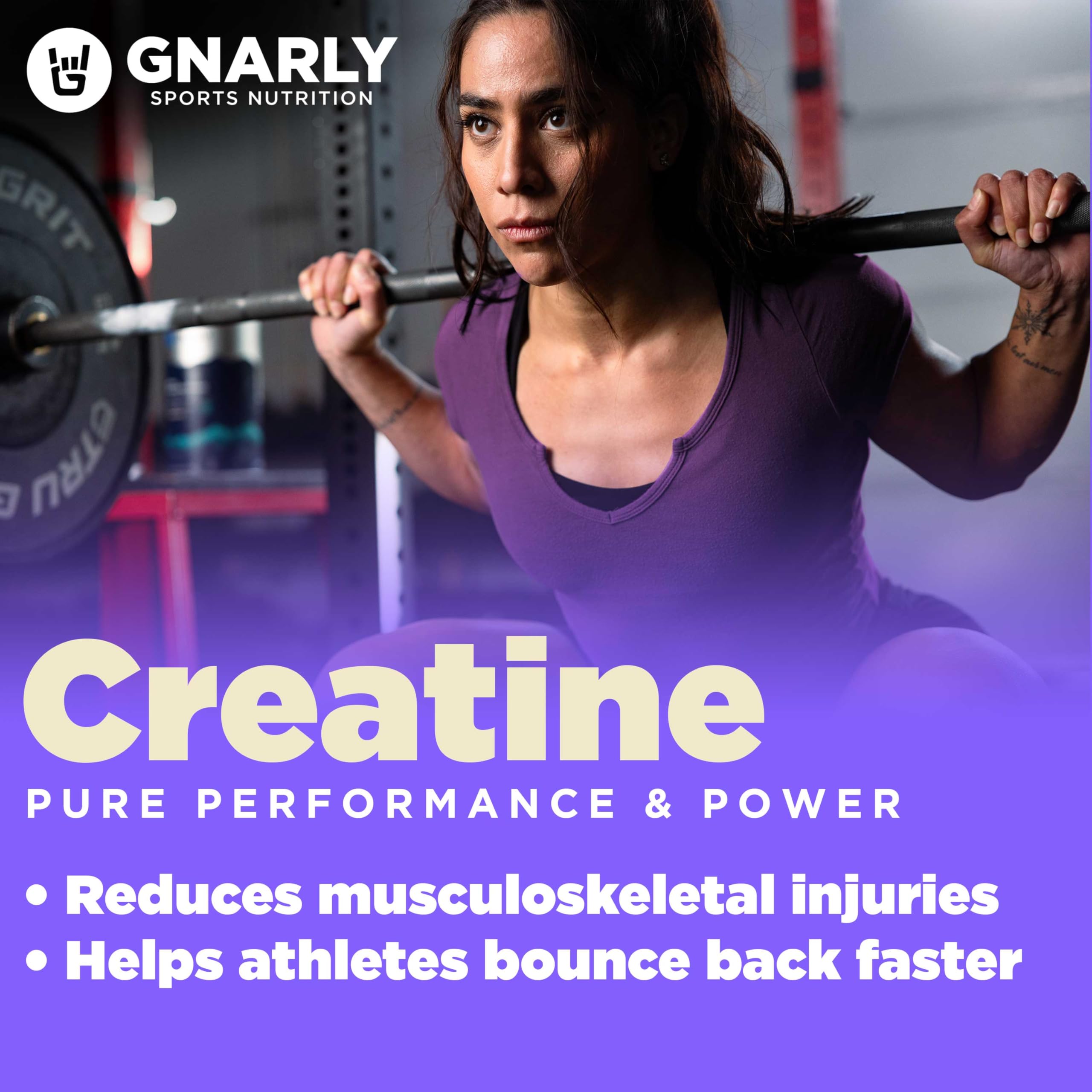 Gnarly Nutrition etiqueta con sello NSF Sport garantizando seguridad
