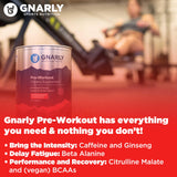 Gnarly Nutrition etiqueta con certificación NSF Sport y beneficios claros para atletas