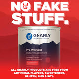Gnarly Nutrition escena lifestyle al aire libre vinculada a energía y recuperación
