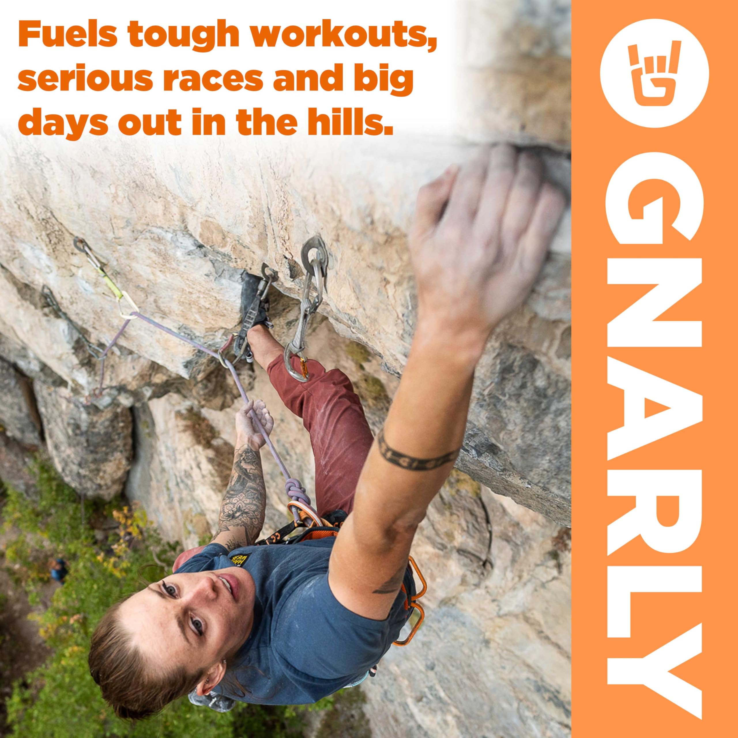 Gnarly Nutrition etiqueta nutricional y sello NSF Sport, confianza y seguridad