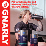 Gnarly Nutrition detalle de ingredientes en la etiqueta que enfatiza transparencia