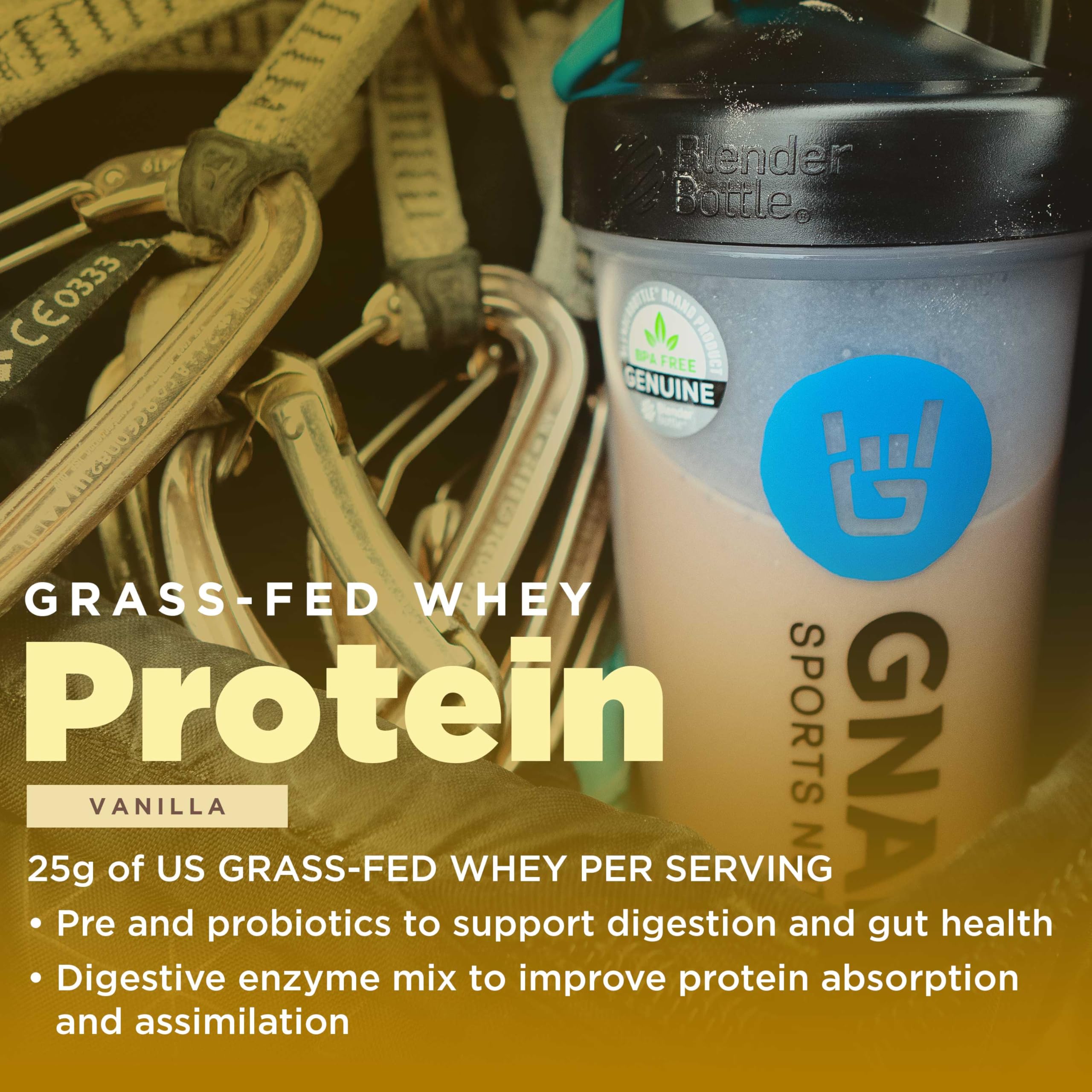 Gnarly Nutrition etiqueta con certificación NSF Sport que ofrece seguridad a atletas