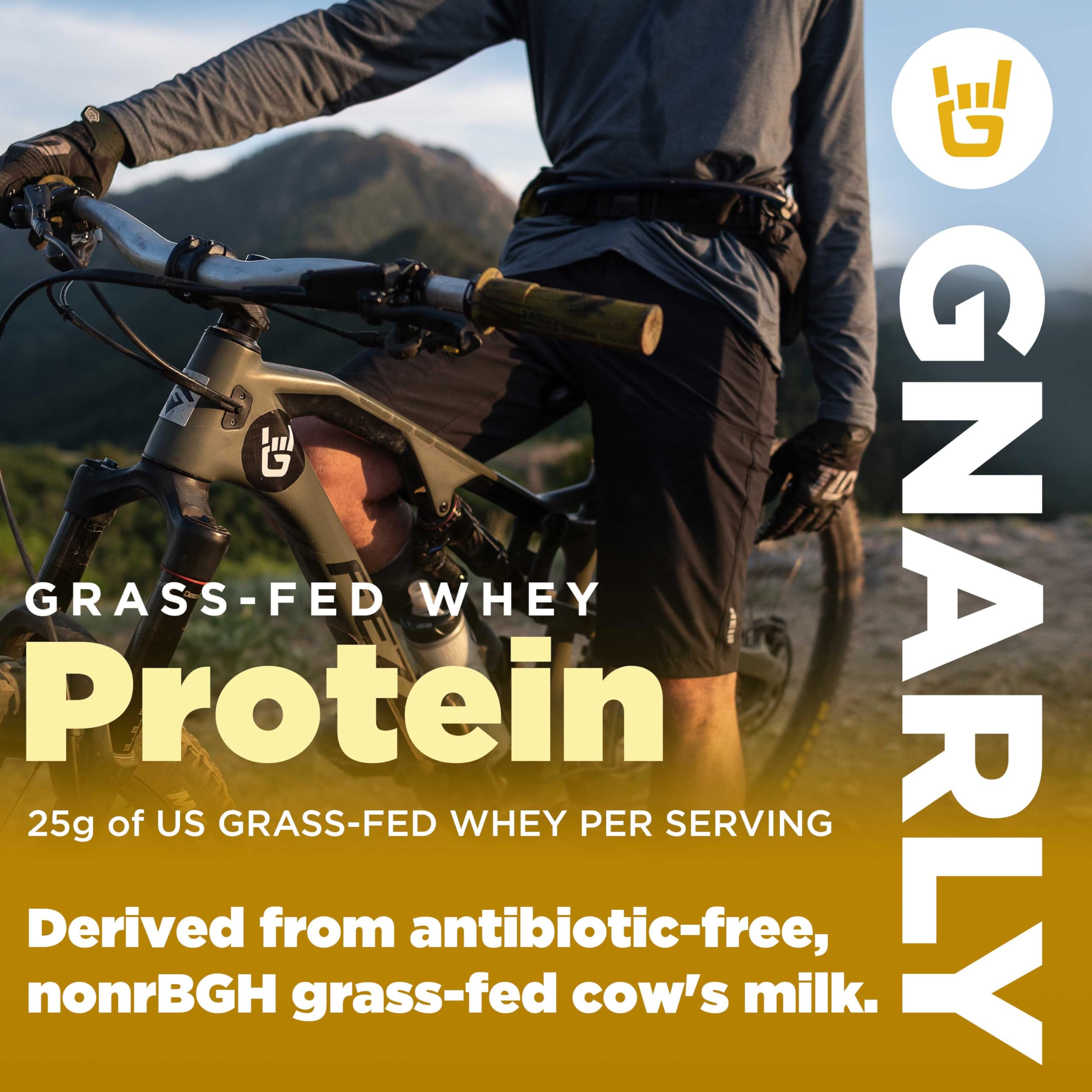 Gnarly Nutrition ingredientes omega3 y MCT visualizados para aporte energético