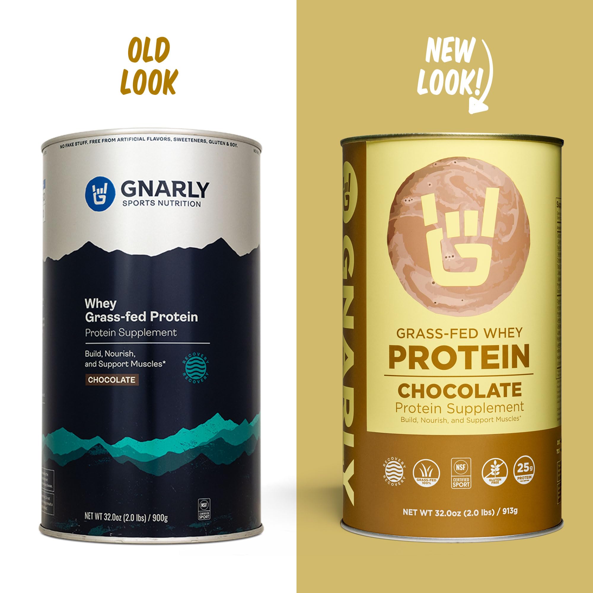 Gnarly Nutrition polvo de whey textura fina para mezcla rápida