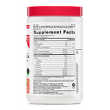 GNC polvo Amino Complete textura cercana, muestra disolución rápida y mezcla fina