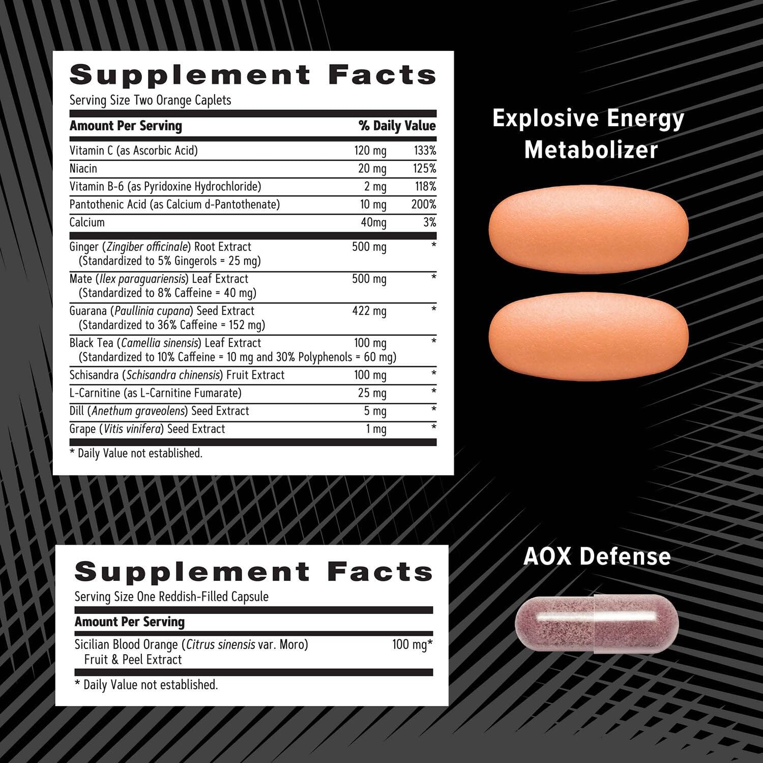 GNC Vitapak tamaño comparado con mano para ver escala y portabilidad