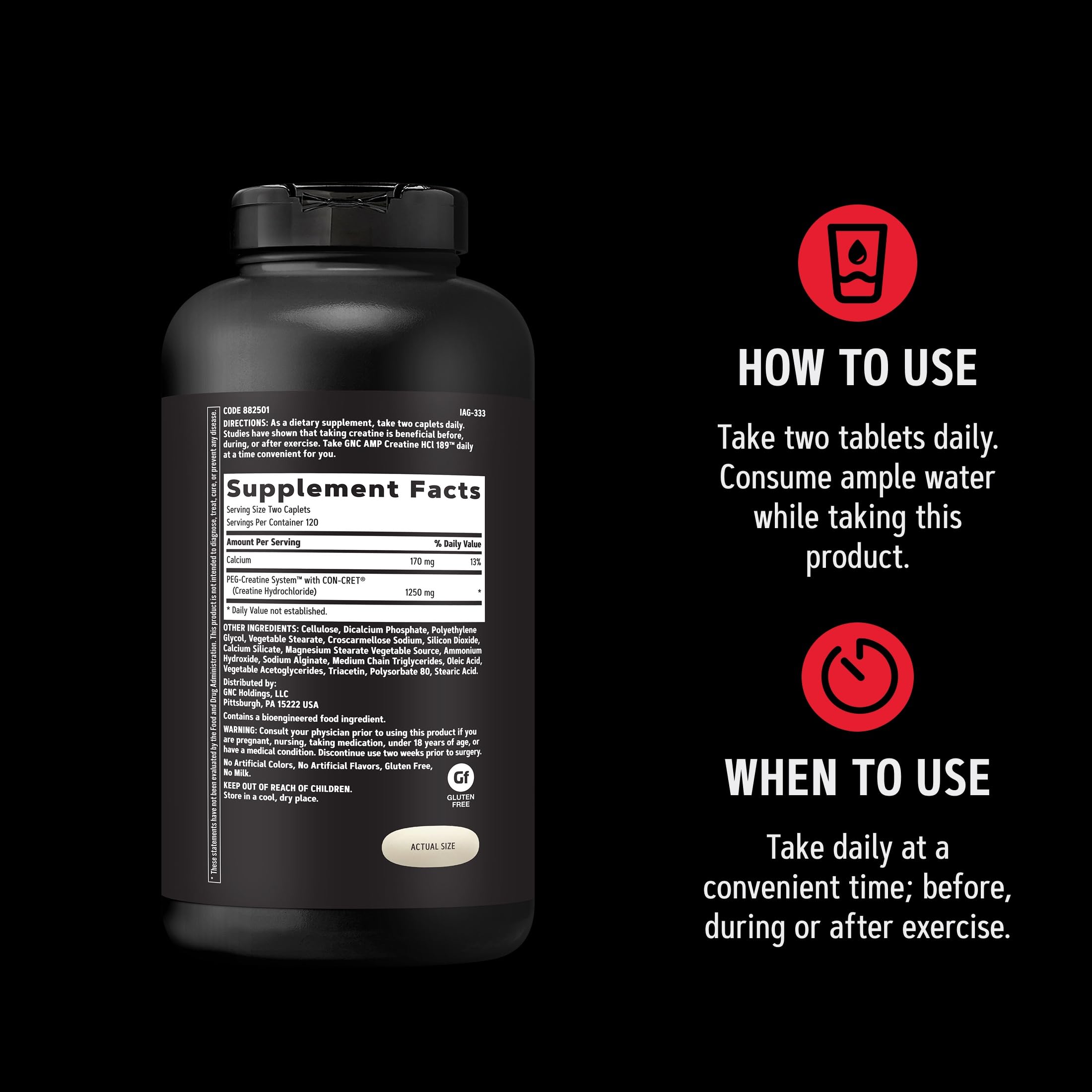 GNC escena de entrenamiento que refleja energía y recuperación