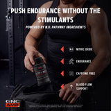 GNC AMP Ultra Nox bote abierto con tabletas visibles para control de dosis