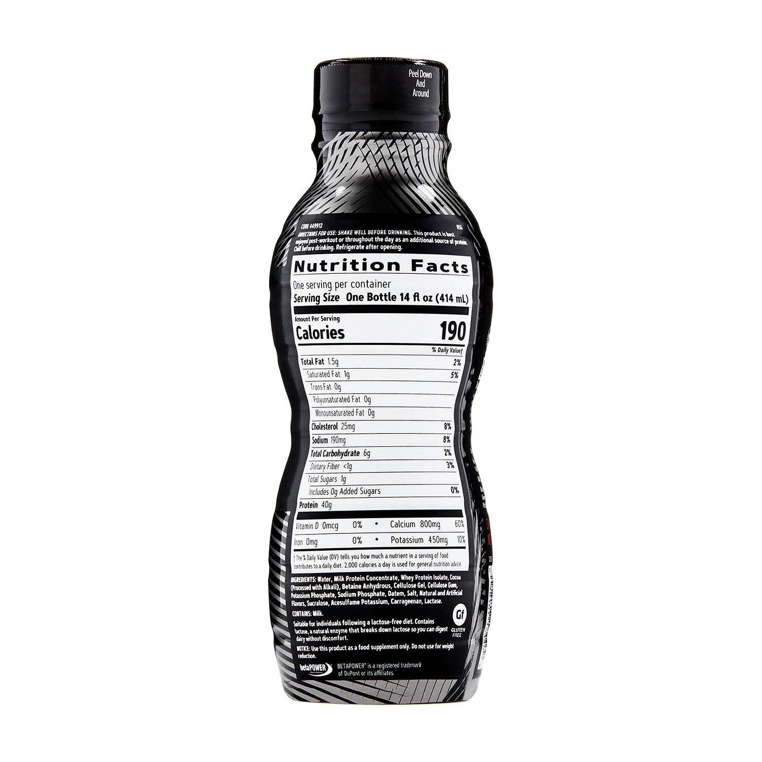 GNC amp wheybolic 40 botella en mano tras entrenamiento para recuperación rápida