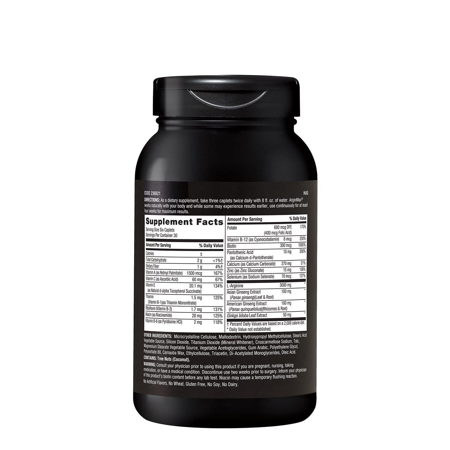 GNC ArginMax detalle de cápsula con textura y liberación controlada beneficiosa