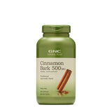 GNC canela envase frontal mostrando la etiqueta y beneficio de pureza