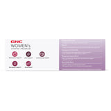 GNC primer plano de cápsulas de Omega‑3 con textura y aporte de ácidos grasos