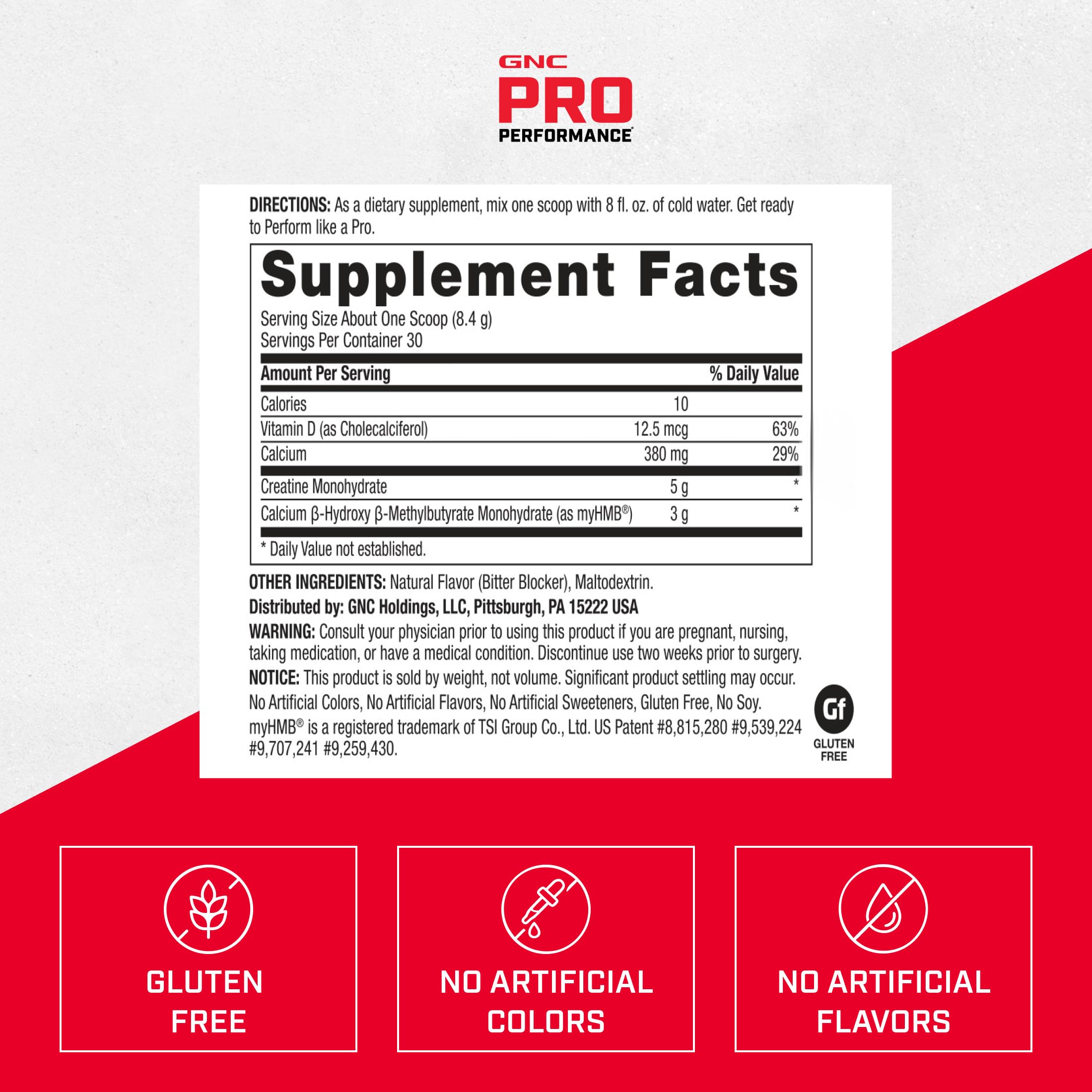 GNC sello Informed Choice en etiqueta, confianza y control anti-doping