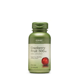 GNC envase frontal de Cranberry 500 mg mostrando etiqueta y beneficios