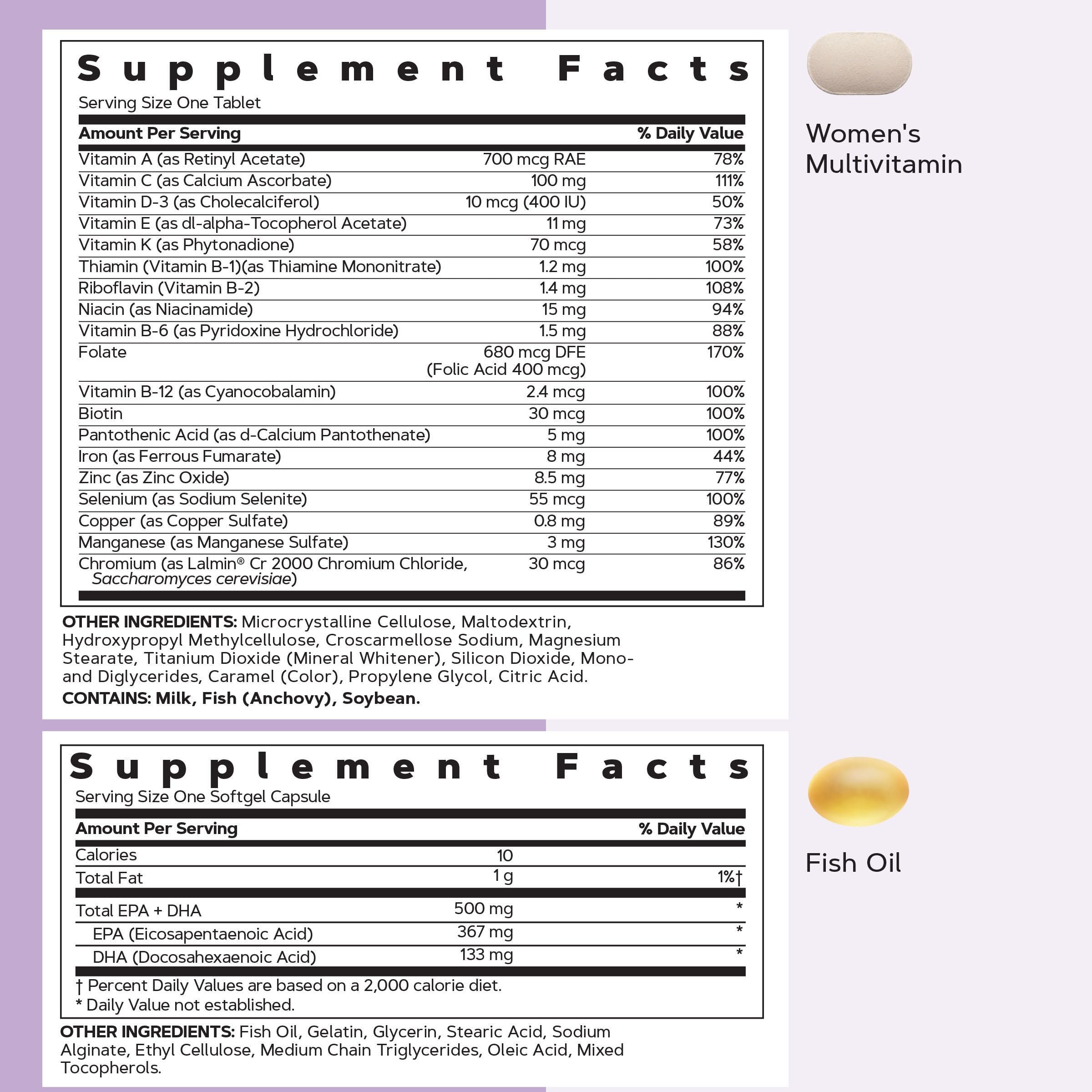 GNC etiqueta con lista de ingredientes para consultar composición y dosis