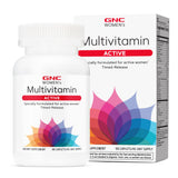 GNC envase frontal mostrando multivitaminas para energía y recuperación