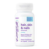 GNC envase frontal Hair Skin & Nails mostrando presentación y beneficios