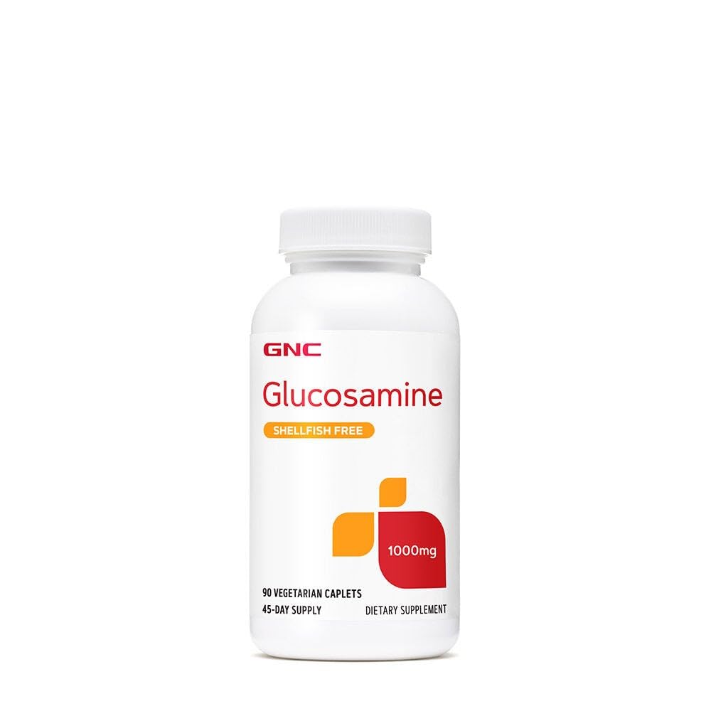 GNC frasco frontal con etiqueta clara y beneficios visibles