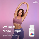GNC frasco en rutina matinal junto a suplementos para apoyo integral