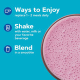 GNC batido Lean Shake 25 en manos tras entrenamiento, ayuda conveniente para recuperación y proteína
