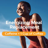 GNC Lean Shake Burn consumo matutino como sustituto de desayuno energizante