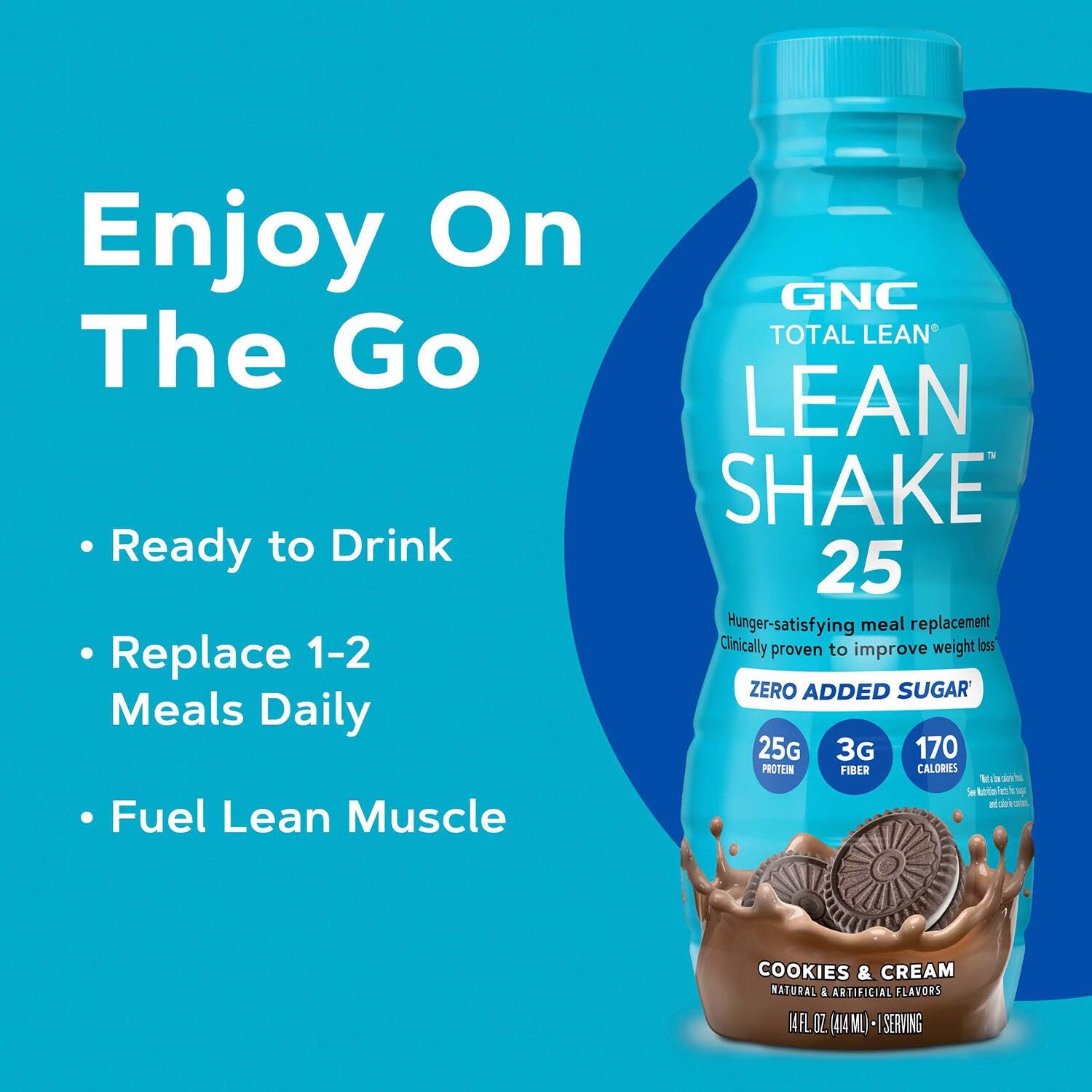 GNC Lean Shake junto a equipo de gimnasio para energía postentreno