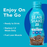 GNC Lean Shake junto a equipo de gimnasio para energía postentreno