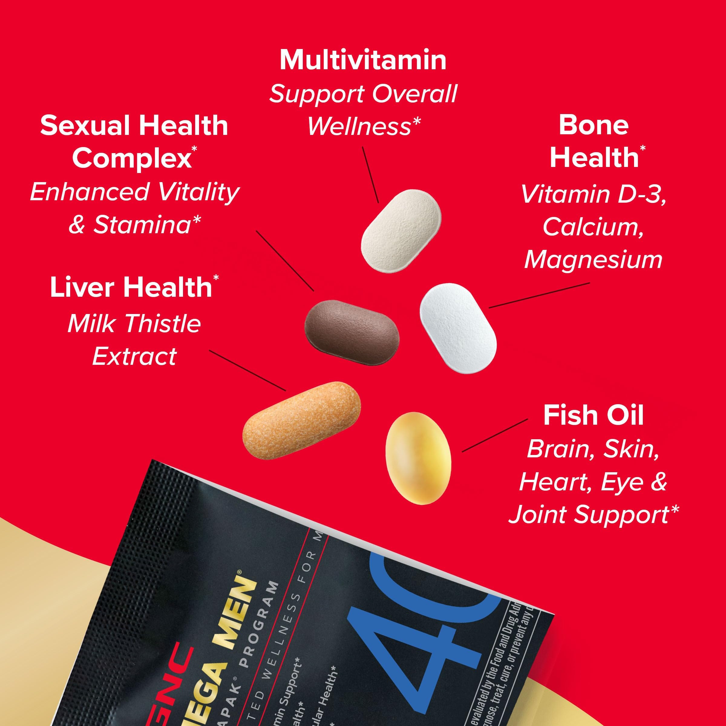 GNC Mega Men 40 estilo de vida con hombre de 40 años que mantiene rutina saludable