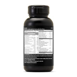 GNC Mega Men primer plano del caplet con textura y liberación controlada