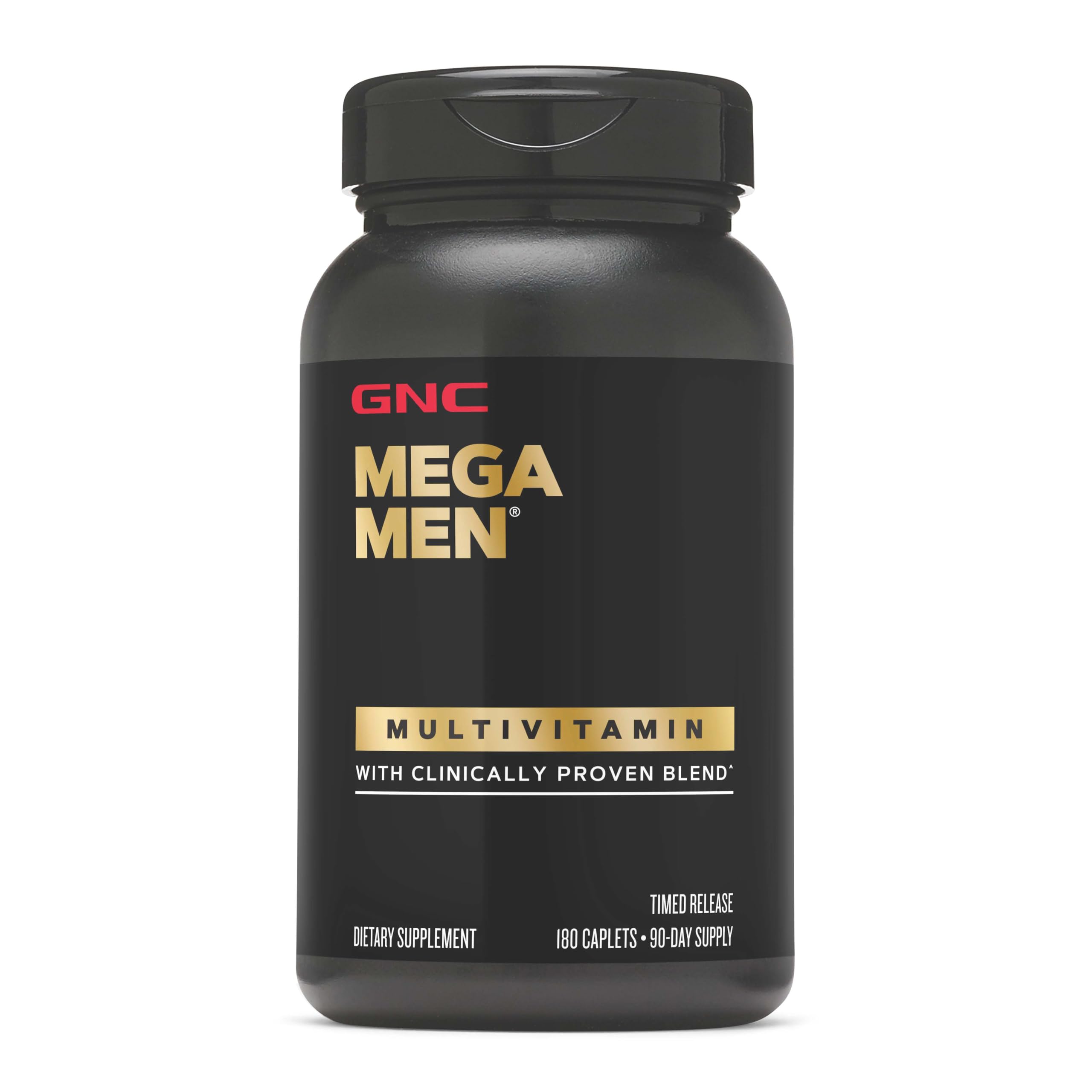 GNC Mega Men frontal mostrando envase y beneficio nutricional