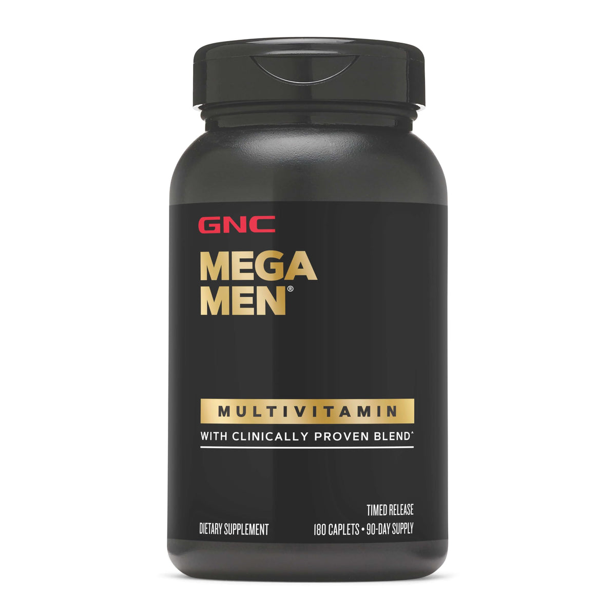 GNC Mega Men frontal mostrando envase y beneficio nutricional