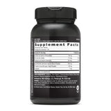 GNC Mega Men Saw Palmetto primer plano de tabletas y textura, fácil de tragar