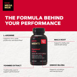 GNC Staminol Ultra caplet en mano para comparar escala y conveniencia
