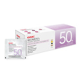 GNC vista frontal del Vitapak 50+ mostrando envase y beneficio de conveniencia