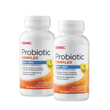 GNC Probiotic Complex frente del envase mostrando diseño y conveniencia