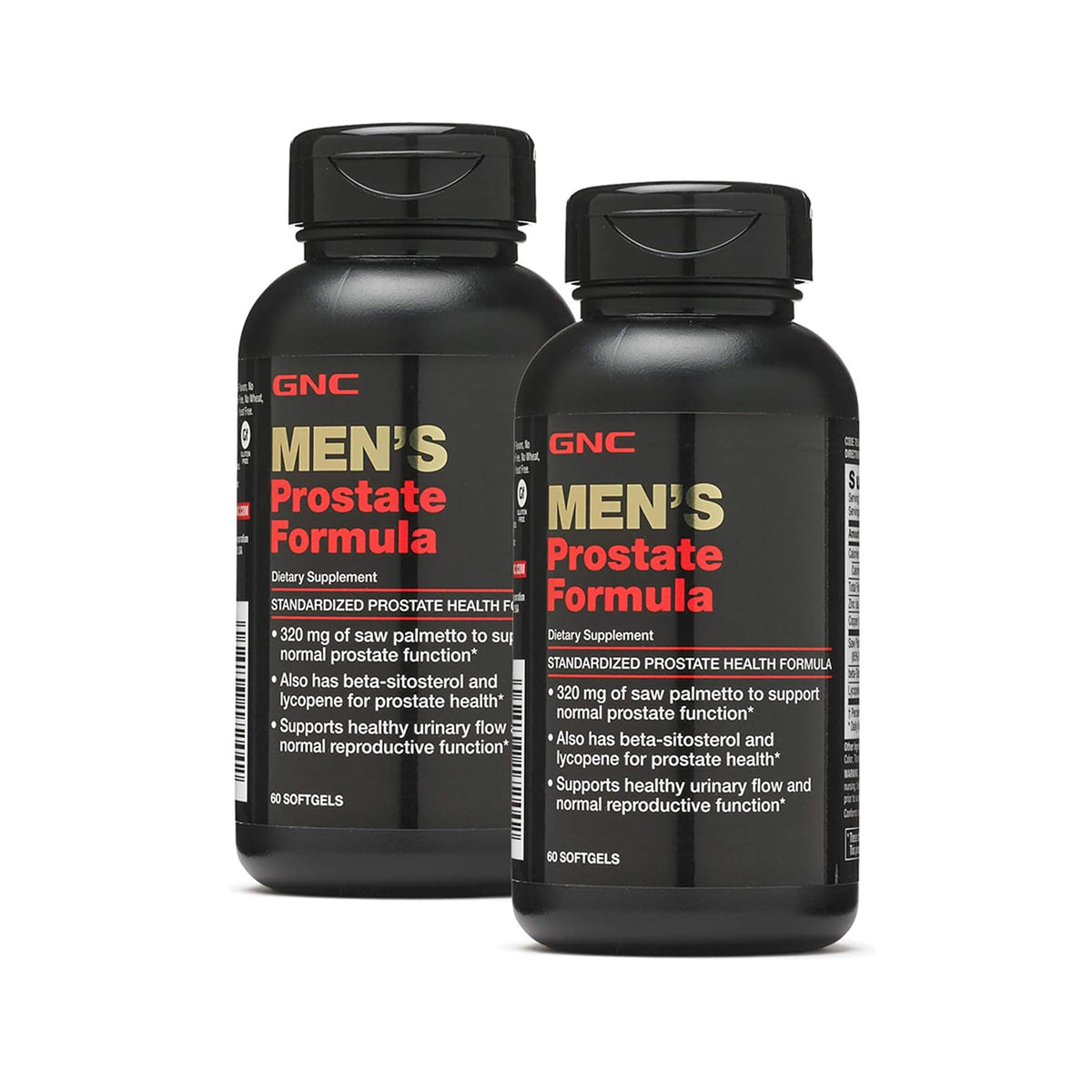 GNC envase frontal mostrando el pack doble y beneficios visibles
