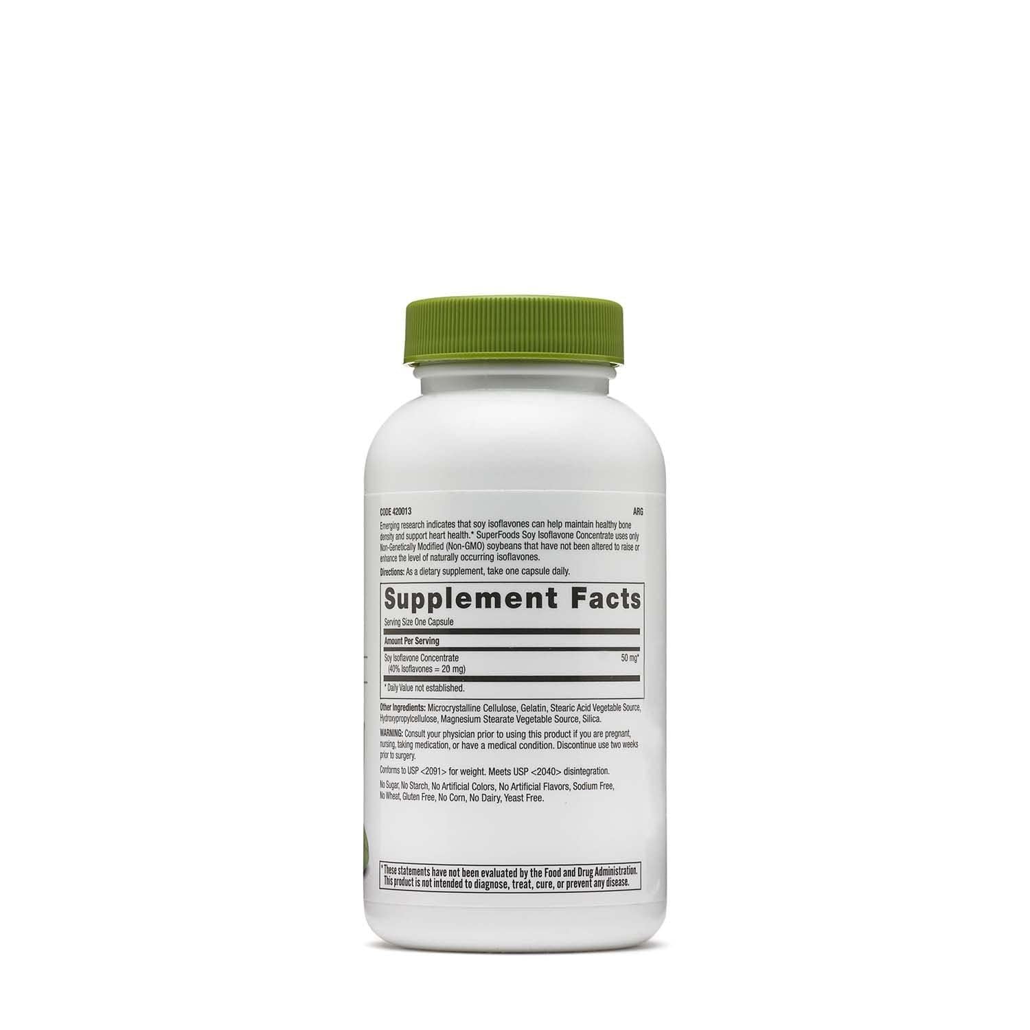 GNC SuperFoods primer plano de cápsula para ver textura y confianza en calidad