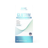 GNC GlucaTrim detalle de cápsulas para apreciar textura y fácil ingestión
