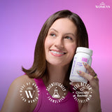 caplets GNC junto a un desayuno equilibrado para complementar la nutrición