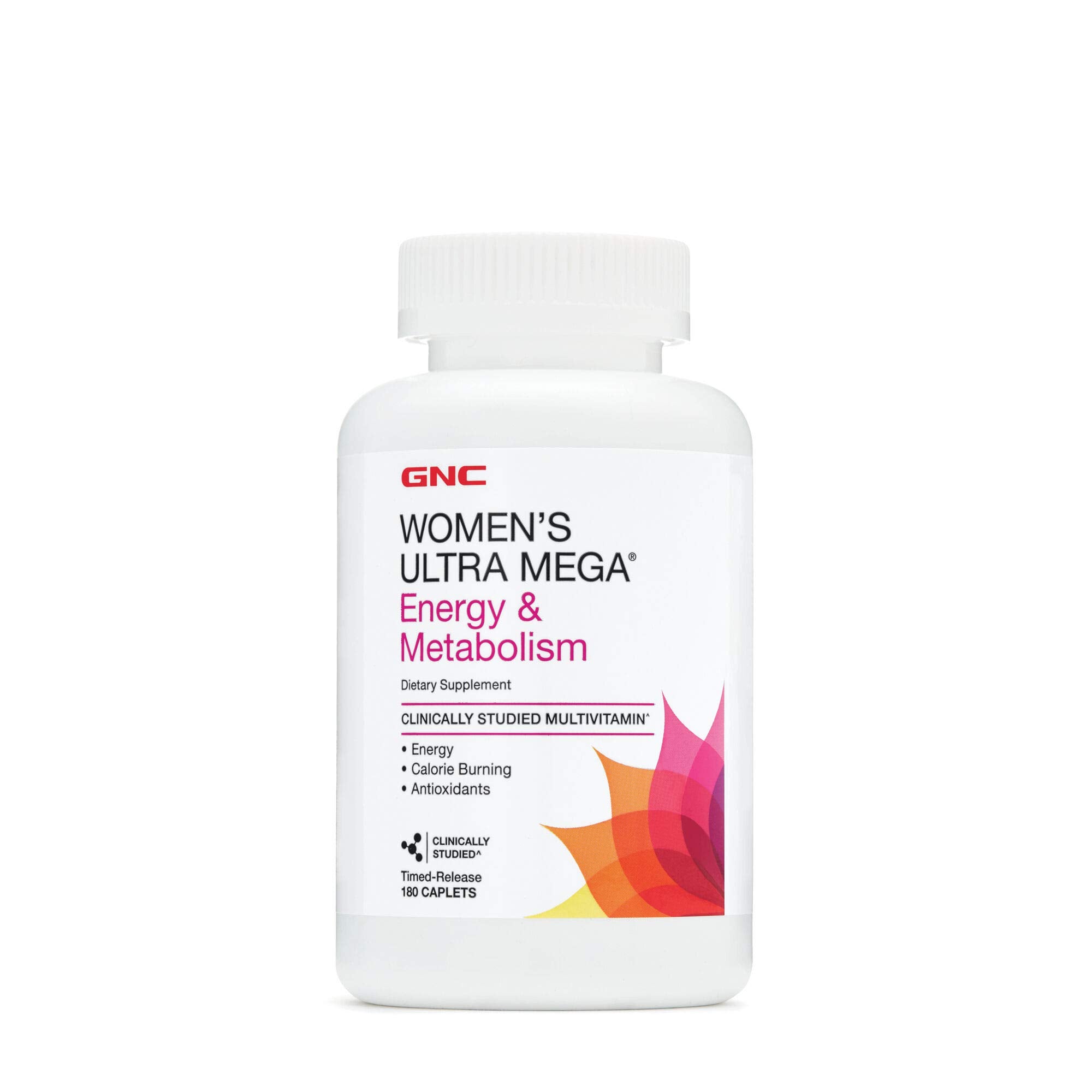 GNC producto en mano junto a botella de agua para uso diario y apoyo al metabolismo
