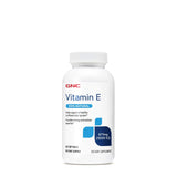 GNC frasco frontal de Vitamin E 1000IU mostrando etiqueta y beneficio antioxidante