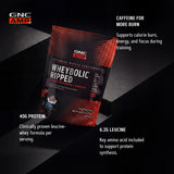 GNC uso en gimnasio Wheybolic Ripped apoyando rendimiento en entrenamiento